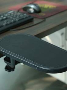Computer Hand Holder, Arm Rest Mouse Guard Keyboard Tow Computer Hand Tray Bracket Holder Wrist Guard Mouse Pad Rotatable(Height 6cm Or Less, Table Edge Width 4cm Or More Can Be Clipped Up) - Multicolor - View 5