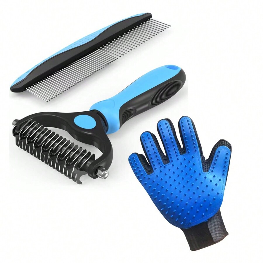 Pet DoubleSided Knot Remover Grooming Comb For Dogs And Cats, Removes
