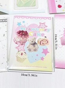 10PCS Korean Ins Fashion Cute 3-Inch Photo Card Back Card Foldable Card Holder Original Ins Folding Card Packaging Material Card Set Card Delivery Message Card Gift Packaging Card Greeting Card Campus Supplies Student Stationery,Funny,Gift Card Back To School,Valentine,Wedding,Mother's Day,Mom's Gift,Back To School,School Supplies - Multicolor - View 10