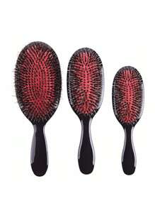 1支防静电软毛气垫发刷，按摩头皮，改善头发毛躁，适合沙龙和居家护发，是送给家人的绝佳礼物。关键词：发刷、梳子、发梳、发梳、理发师、美发工具、美发产品、后梳、梳子、卷发产品、圣诞节、美发、木梳、后梳、发刷、边缘梳、解结梳、理发师、美发、发刷、发刷套装、梳子、卷发梳、解结梳、女士发刷、理发店、美发设备 - 彩色 - 查看 2