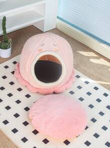 1pc Cute Octopus Pet Bed For Small-Medium-Sized Cats And Dogs, All Seasons - Mint Green - View 6