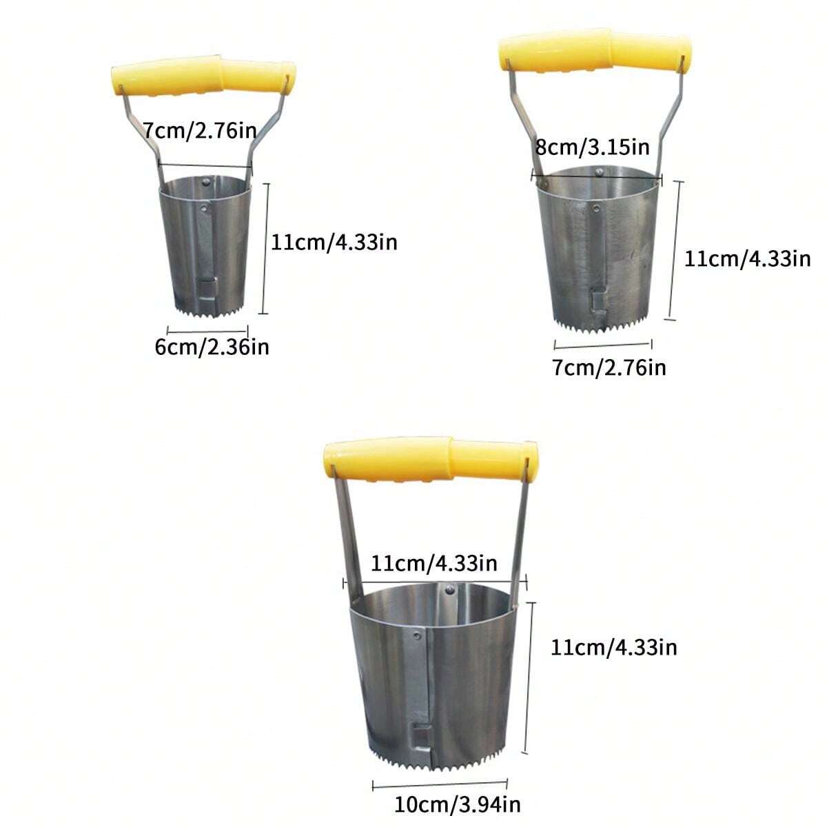 Strawberry Huller In Acciaio Inox - Rimuovi Gambi Da Fragole, Pomodori, Ciliegie, 10.8x2cm - Foto 9