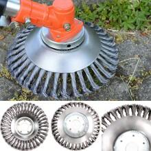 1 件 6 英寸钢丝修剪器头，用于除苔藓、除草、除锈、割草机线式修剪器头替换 - 銀色 - 查看 1