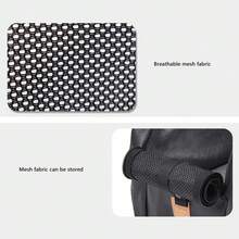 寵物手提袋汽車座位籃四季通用儲物汽車坐墊便攜式寵物手提包 底部防滑透氣網雙面墊內置安全繩，防止寵物逃脫 適用於所有車輛型號 - 黑色 - 查看 6