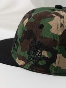 Gorra de béisbol unisex de estilo hip-hop con letras en inglés, ajustable a la circunferencia de la cabeza, sombrero personalizado adecuado para uso diario - A - Ver 6