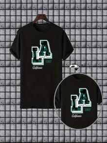 Men T-Shirts - màu đen - Xem 1