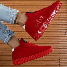 Women's Fashionable Anti-Slip Casual Sports Sneakers, Unisex Outdoor Hiking Skateboard Shoes