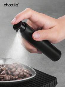 choxila 1 件 10ml 咖啡豆研磨机防静电喷雾瓶、旅行香水雾化器可再填充、迷你古龙水喷雾瓶（空）、小型须后水喷雾器（用于分配器）学校用品返校 - 黑色 - 查看 1