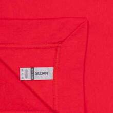 Gildan Fleece Stadium Blanket (Red) - Red - View 2