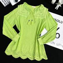 Women Tops - màu xanh lá - Xem 2