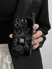 1 Vỏ điện thoại sơn cá nhân có thiết kế mới với bảng mạch và đồ họa CPU Tương thích với Apple IPhone 15 Pro Max, Lớp hoàn thiện bóng, Vỏ bảo vệ chống rơi và trầy xước Tương thích với IPhone 14 Pro Max, IPhone 13, IPhone 12, IPhone 11 (Ốp mềm), IPhone XR, IPhone XS Max, IPhone 7/8 Plus - Nhiều màu - Xem 3