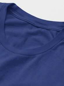 Men T-Shirts - Màu xanh hải quân - Xem 2