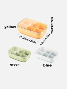 3入組冰格，帶蓋硅膠球形製冰盒和大方形冰模，適用於製作飲料和食品儲存，適用於硅膠冰汁糖果模具，可重複使用並附漏斗，多功能家用製模具