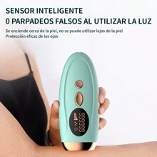 Dispositivo de depilación láser permanente con flash IPL 999,999,Rejuvenecimiento de fotones, pulso fuerte, afeitadora indolora para todo el cuerpo, adecuada tanto para hombres como para mujeres.5 modos diferentes de afeitadora eléctrica - verde menta - Ver 3