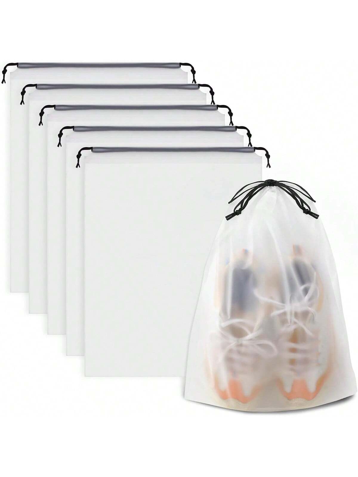 احصل على 48 قطعة من أكياس التخزين البلاستيكية الشف...