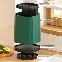 Kitchen Utensils Multi-Functional Storage Box With Rotatable Slot For Knives, Chopsticks And Spoons, Various Cooking Tools Organizer - Kitchen Storage Knife Rack - View 6