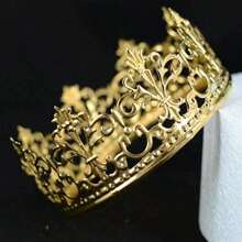 1pc Alloy Bridal Crown, Princess Tiara For Birthday, Wedding Party Decoration, Flower Bouquet Accessorize For Valentine's Day, Women's Day, Mother's Day