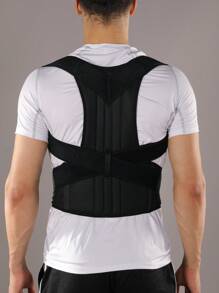 VBOSI (BUY A SIZE UP) Women Men Adjustable Unisex Sporty Back Brace Waist Support Posture Corrector