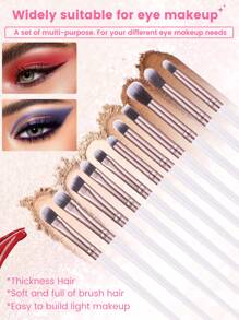 20支化妆刷套装，包含散粉刷、轮廓刷、腮红刷、高光刷、眼影刷、眉刷、睫毛刷、眼影刷、晕染刷、晕染刷，刷毛柔软，方便携带，旅行必备，女士/女孩礼物，化妆刷套装，化妆刷套装，化妆刷套装，全套化妆工具，化妆刷套装，化妆刷套装，化妆礼品套装，套装，赠品，专业化妆刷，全套化妆工具 - 白色 - 查看 7