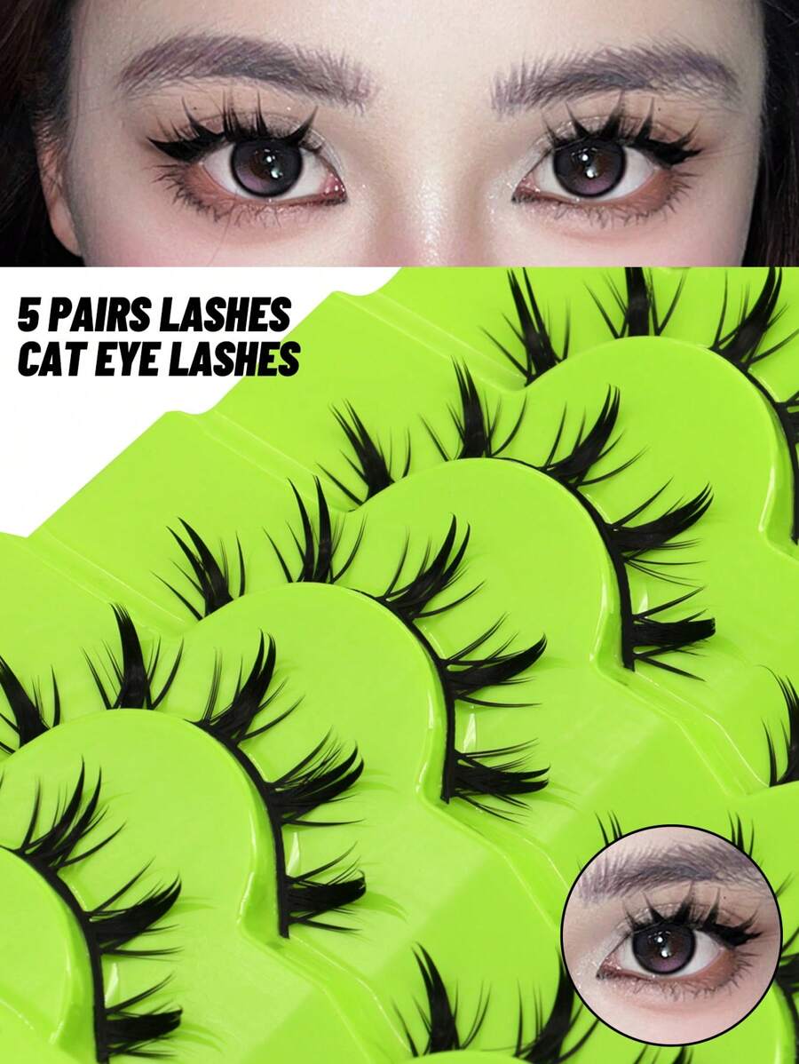 Beautykaisen Synthetic Mink Wimpern 8 Paar - Voluminös, Natürlich, Handgefertigt Für Luxuriösen Look