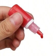 3pcs 10ml Light Sensitive Stamping Ink For Rubber Stamp, Colorful, Small Bottle 10ml Back To School,Back To School,School Supplies - Black - View 6