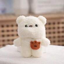 1pc Cartoon Doodoo Face Teddy Plush Pendant Bag Decorations Stuffed Toy - Multicolor - View 11