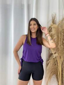 Women Tank Tops & Camis - Màu tím - Xem 1