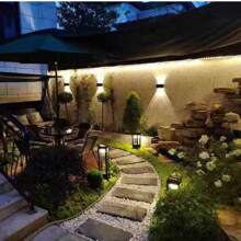 Illuminate Your Outdoor Space With 1 Solar Fence Light – Waterproof, Color-Changing, From Dusk Till Dawn! - Black - View 11