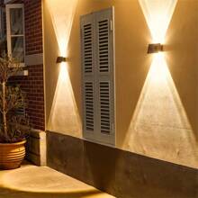 Illuminate Your Outdoor Space With 1 Solar Fence Light – Waterproof, Color-Changing, From Dusk Till Dawn! - Black - View 8