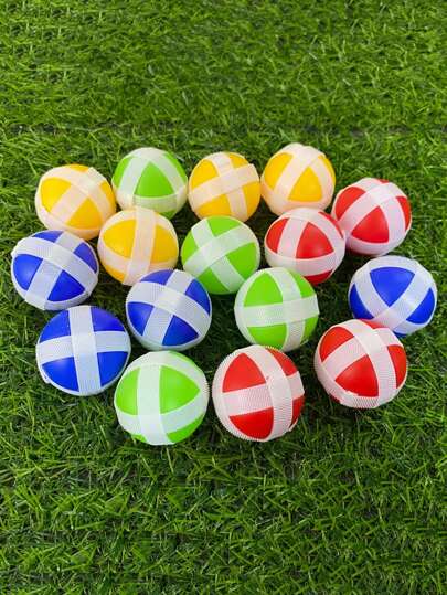 10pcs Dart Balls, Sticky Balls, Catch And Toss Game For Party, Dart Game For Outdoor Activities(Color Random), Balls, Kids Toys,Balls,Kids Toys,Ball