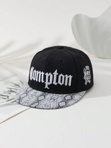 Gorra de béisbol unisex de estilo hip-hop con letras en inglés, ajustable a la circunferencia de la cabeza, sombrero personalizado adecuado para uso diario - A - Ver 9