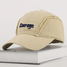 中性棒球帽，針織棒球帽戶外遮陽保護，時尚獨特設計 - A - 查看 7