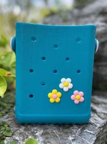 EVA Multi-Color Tote Shoulder Bag - Mini Bogg Bags,Cute Small Waterproof Outdoor Travel Handbag For Summer And Shopping, Beach Essentials Women Bags For Vacation & Holiday