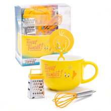 Looney Tunes Tweety Mug And Stencil Set (Yellow) - Yellow - View 3