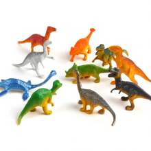 20/50pcs Plastic Dinosaur Figures Toys, Mini Dinosaur Toys Set, Dinosaur Birthday Party Favors, Dinosaur Cupcake Toppers (Random) - Multicolor - View 8