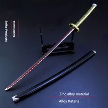 1 Bộ, 2024 Hàng Mới Về, Hợp Kim Samurai Thanh Kiếm Mẫu Vật Trang Trí, Trò Chơi Ngoại Vi, Samurai Thanh Kiếm Đồ Chơi, quà Tặng Sinh Nhật, Hiện Tại, Đồ Chơi - Nhiều màu - Xem 4