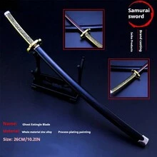 1 Bộ, 2024 Hàng Mới Về, Hợp Kim Samurai Thanh Kiếm Mẫu Vật Trang Trí, Trò Chơi Ngoại Vi, Samurai Thanh Kiếm Đồ Chơi, quà Tặng Sinh Nhật, Hiện Tại, Đồ Chơi - Nhiều màu - Xem 5