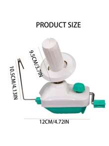 Manual Yarn Winder, Portable Handheld Yarn Organizer And Separator, Bracelet Weaving Tool, Beginner Knitting Tool. Suitable As Halloween, New Year And Christmas Gifts, Gifts For Mom, Gifts For Wife (Multiple Styles Available) - Multicolor - View 15