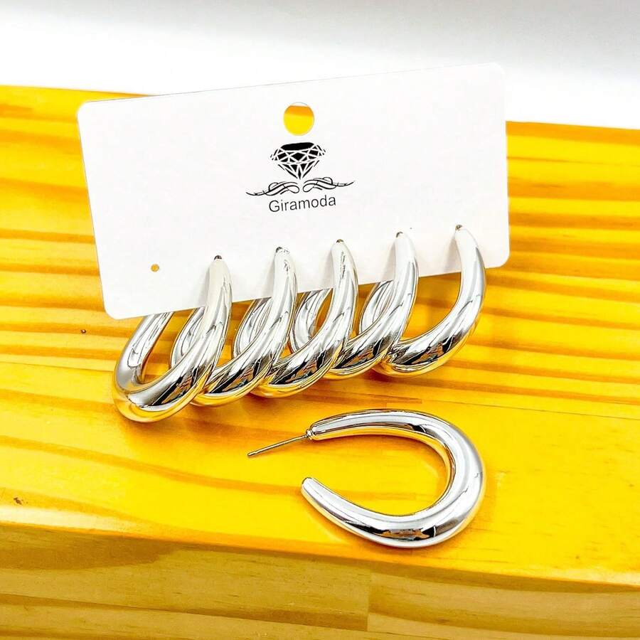 Women Plugs And Tunnels - 銀色 - 查看 1