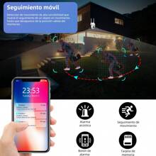 La configuración de la sala de seguridad opcional de la sala de seguridad de la cámara de doble frecuencia 5G se utiliza para PTZ externos e internos externas, monitoreo automático, alarma de color, alarma de color y visión de 360 ​​grados, sistema de cámara de vigilancia de seguridad del hogar admite un sonido de dos vías, 5G red de red 5G, 5G red Sistema El sistema de audio de dos vías, Monitoreo móvil La grabación de la noche humana en la visión nocturna por la noche, grabación de video durante todo el día, monitoreando al bebé, anciano, ancianos y mascotas - Tipo de Enchufe A USA (110-127V) - Ver 9