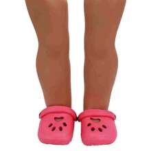 2024年最新暢銷款迷你寵物鞋，貓爪形狀花園鞋玩具，卡通配件，可愛的拖鞋（不含娃娃） - 彩色 - 查看 9