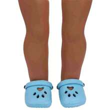 2024年最新暢銷款迷你寵物鞋，貓爪形狀花園鞋玩具，卡通配件，可愛的拖鞋（不含娃娃） - 彩色 - 查看 7