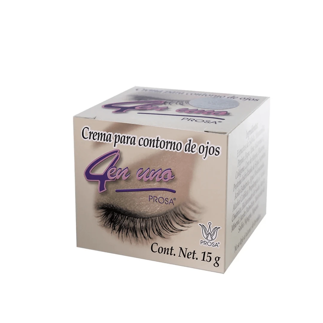 Crema para contorno de ojos prosa 4 en 1 cuidado de los ojos, anti-arrugas - transparente - Ver 1
