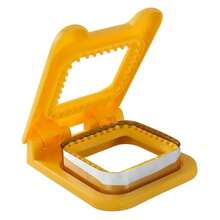 1 pieza Cortador de galletas de acero inoxidable, fabricante de pasteles/dumplings, herramienta de horneado, gadget de cocina, accesorio de cocina - Multicolor - Ver 8
