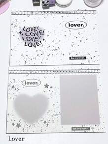 10PCS Korean Ins Fashion Cute 3-Inch Photo Card Back Card Foldable Card Holder Original Ins Folding Card Packaging Material Card Set Card Delivery Message Card Gift Packaging Card Greeting Card Campus Supplies Student Stationery,Funny,Gift Card Back To School,Valentine,Wedding,Mother's Day,Mom's Gift,Back To School,School Supplies - Multicolor - View 17