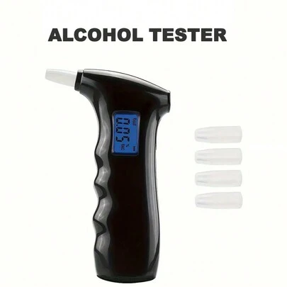 GREENWON 1pc Professional Breathalyzer, Digital Breath Alcohol Tester For Personal Use