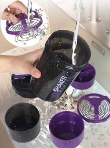 1入500毫升運動水瓶，附刻度提醒，適用於健身房、旅行和各種運動（籃球、足球、橄欖球、單車、攀岩、游泳等），完美禮品 - 綠色 - 查看 8