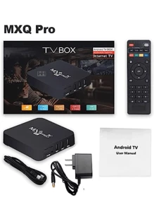 MXQ Pro 5G 4K (Android 11.1) 2gb/16gb Android TV Box para TV por Internet 2.4G/5G - Negro - Ver 2