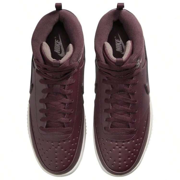Nike | Nike Court Vision Mid Winter - Nam - Màu đỏ tía/Trắng/Đen - Xem 5