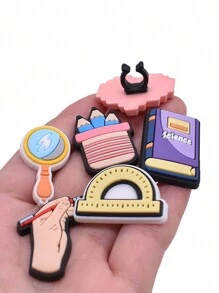 Student's Creative Cartoon Pencil Crayon And Ballpoint Pen Accessory Clip, Fits Any Size Of Pens - Mash Up - View 4